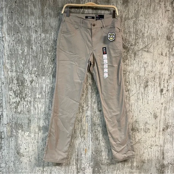 5.11 TACTICAL Women's Cirrus Pant 2.0 Size 4R In Khaki - Picture 4 of 10